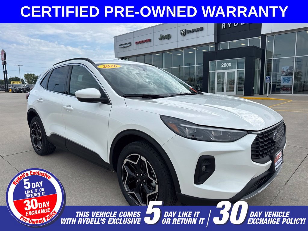 Certified 2026 Ford Escape Platinum w/ Equipment Group 601A