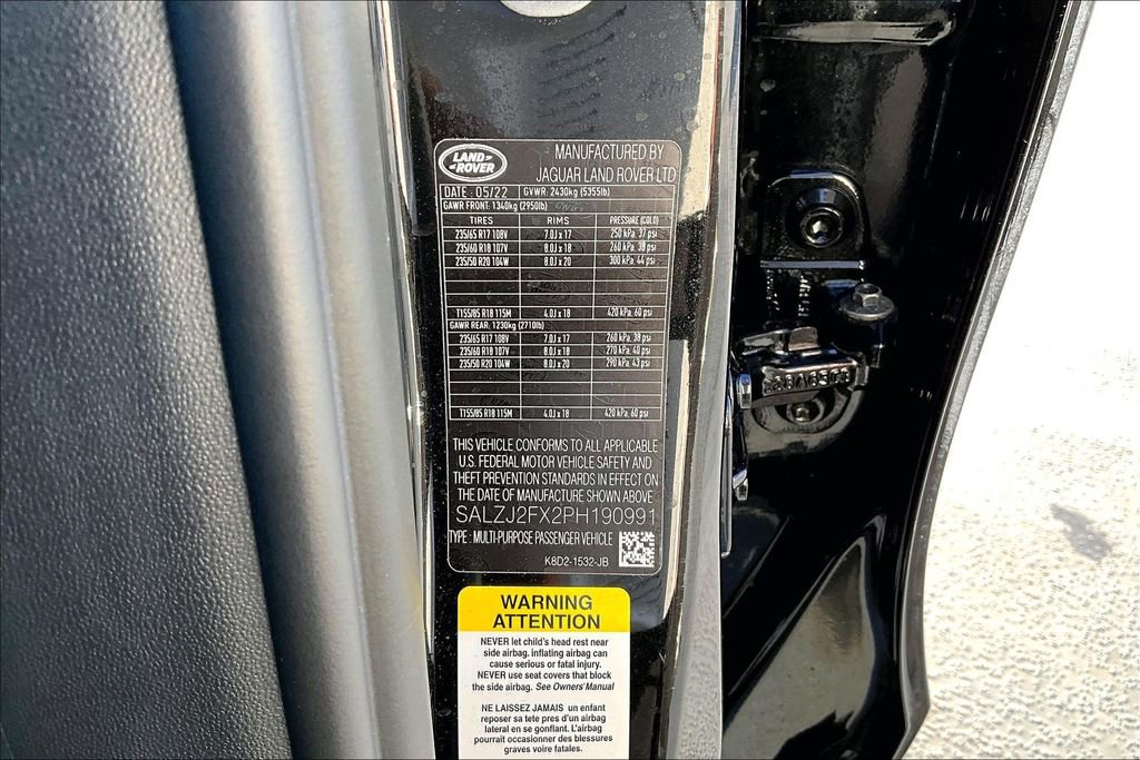 Certified 2023 Land Rover Range Rover Evoque S image 17