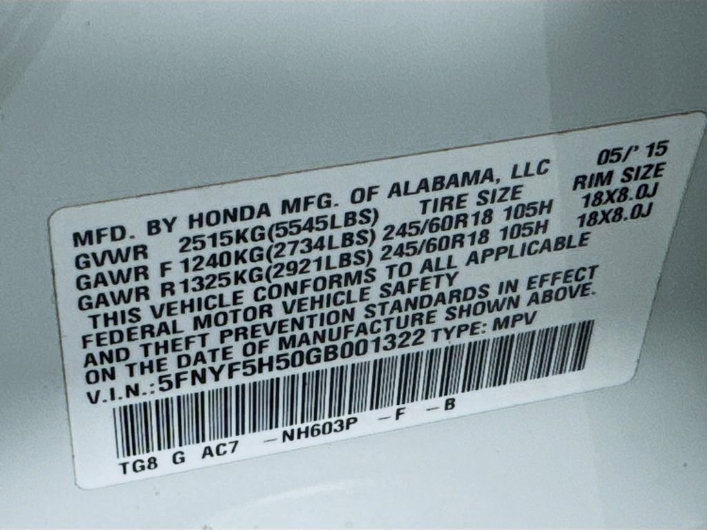 Used 2016 Honda Pilot EX-L image 41