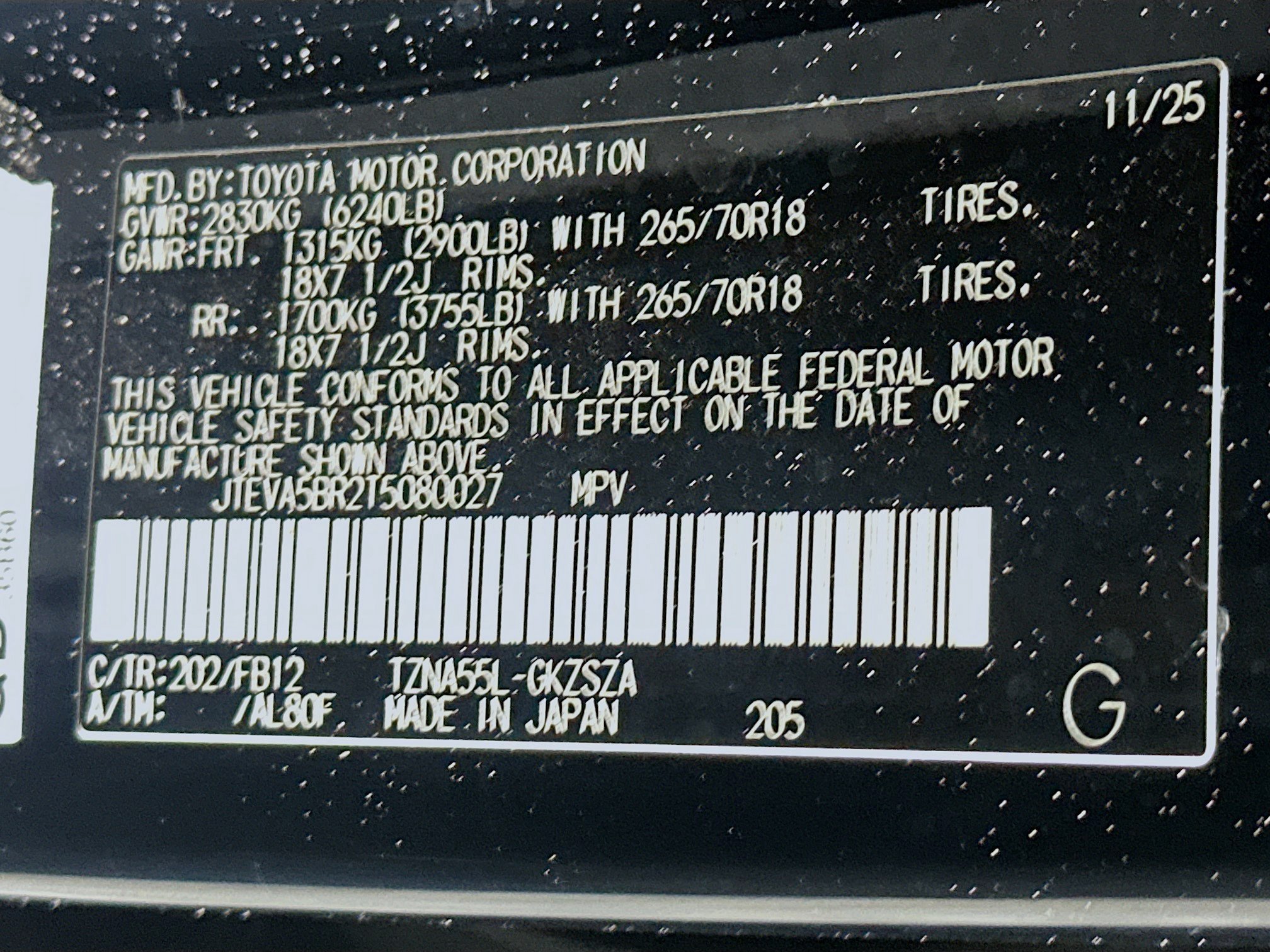 Used 2026 Toyota 4Runner TRD Off-Road AWD/4WD image 12