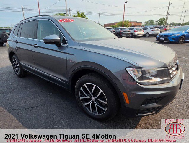 Used 2021 Volkswagen Tiguan SE AWD/4WD image 1