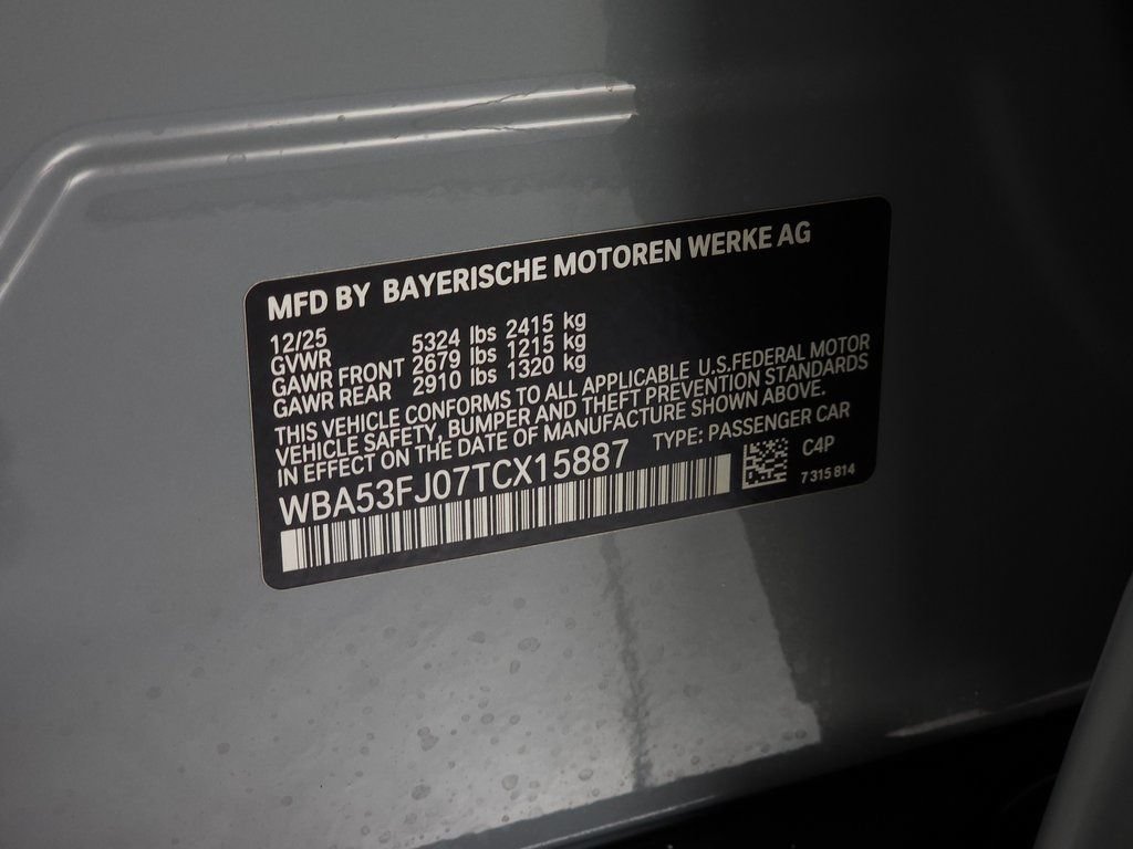 New 2026 BMW 530i xDrive w/ M Sport Package AWD/4WD image 34