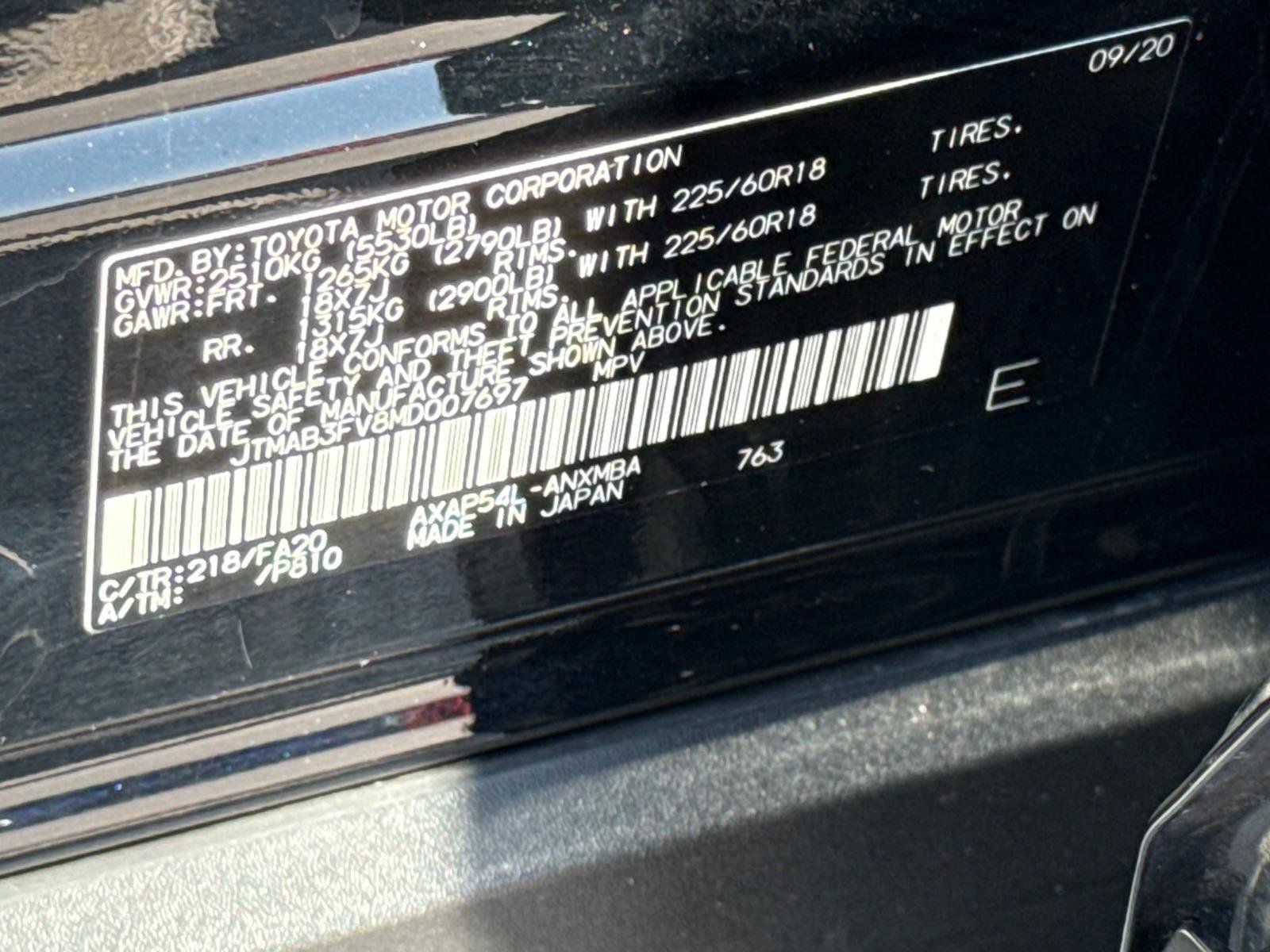 Used 2021 Toyota RAV4 SE image 30