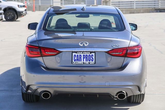Used 2023 INFINITI Q50 Luxe w/ Cargo Package RWD image 9
