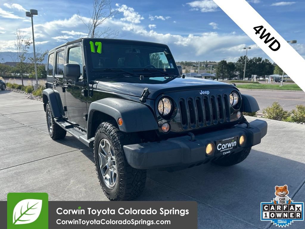 Used 2017 Jeep Wrangler Unlimited Sport w/ Quick Order Package 24S