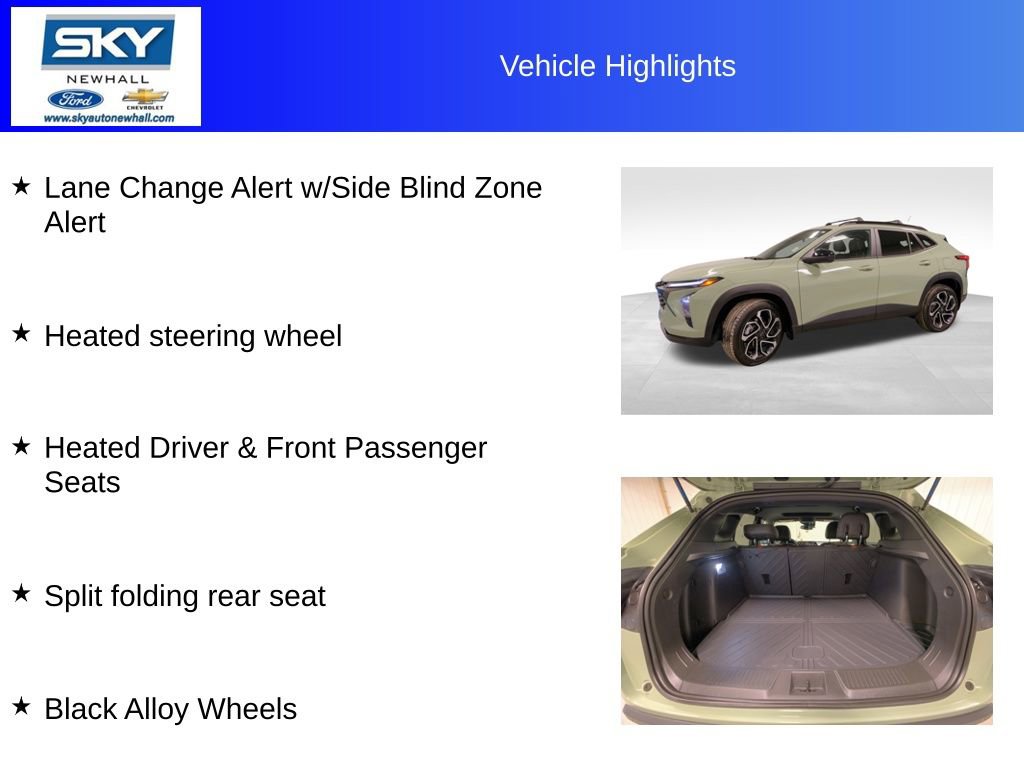 Used 2024 Chevrolet Trax RS w/ Sunroof Package image 39