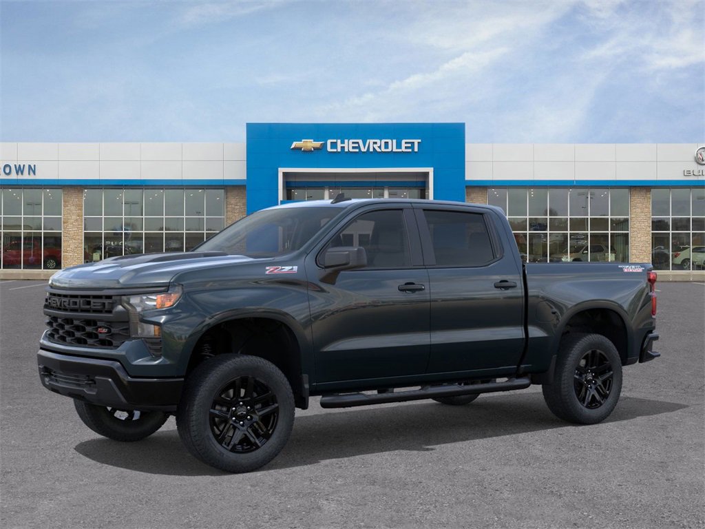 New 2026 Chevrolet Silverado 1500 Custom Trail Boss w/ Turbomax Blackout Package image 2