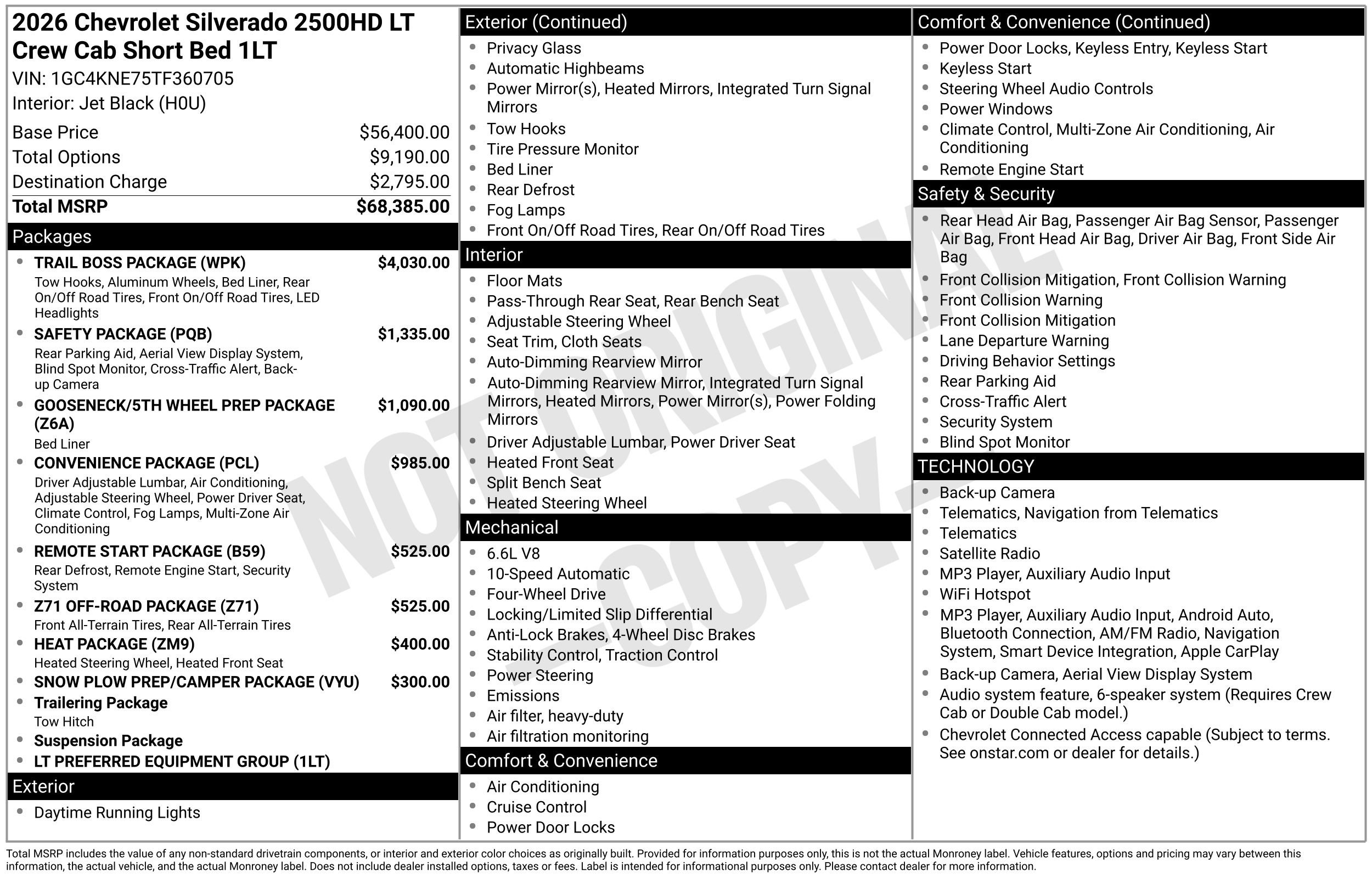 New 2026 Chevrolet Silverado 2500 LT w/ Trail Boss Package AWD/4WD video 3