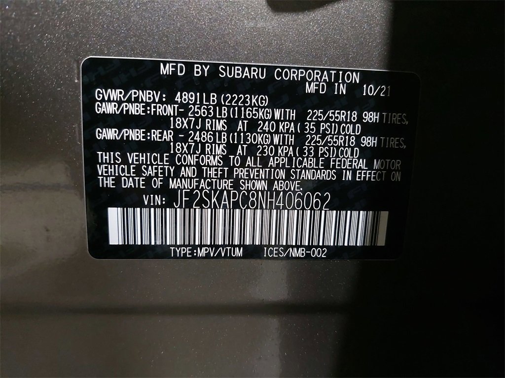 Used 2022 Subaru Forester Limited image 36