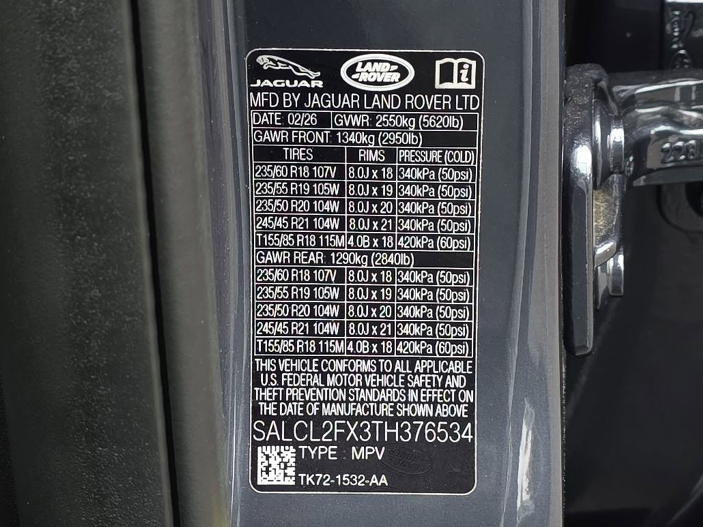 New 2026 Land Rover Discovery Sport Landmark AWD/4WD image 37