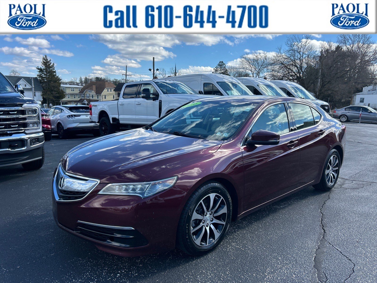 Used 2016 Acura TLX image 1