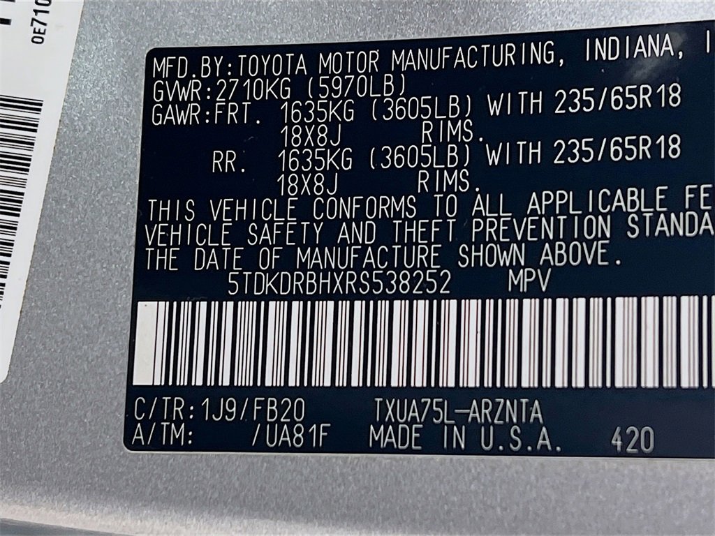 Certified 2024 Toyota Highlander LE image 28