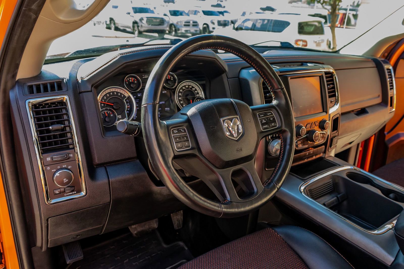 Used 2017 RAM 1500 Sport w/ Ignition Orange Sport Package image 16