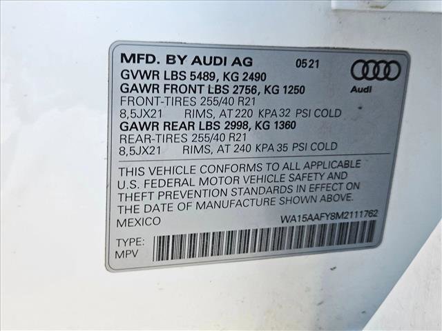 Used 2021 Audi Q5 2.0T Premium Plus w/ Premium Plus Package image 26