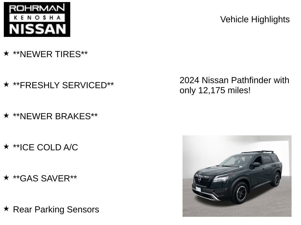 Used 2024 Nissan Pathfinder Rock Creek image 7
