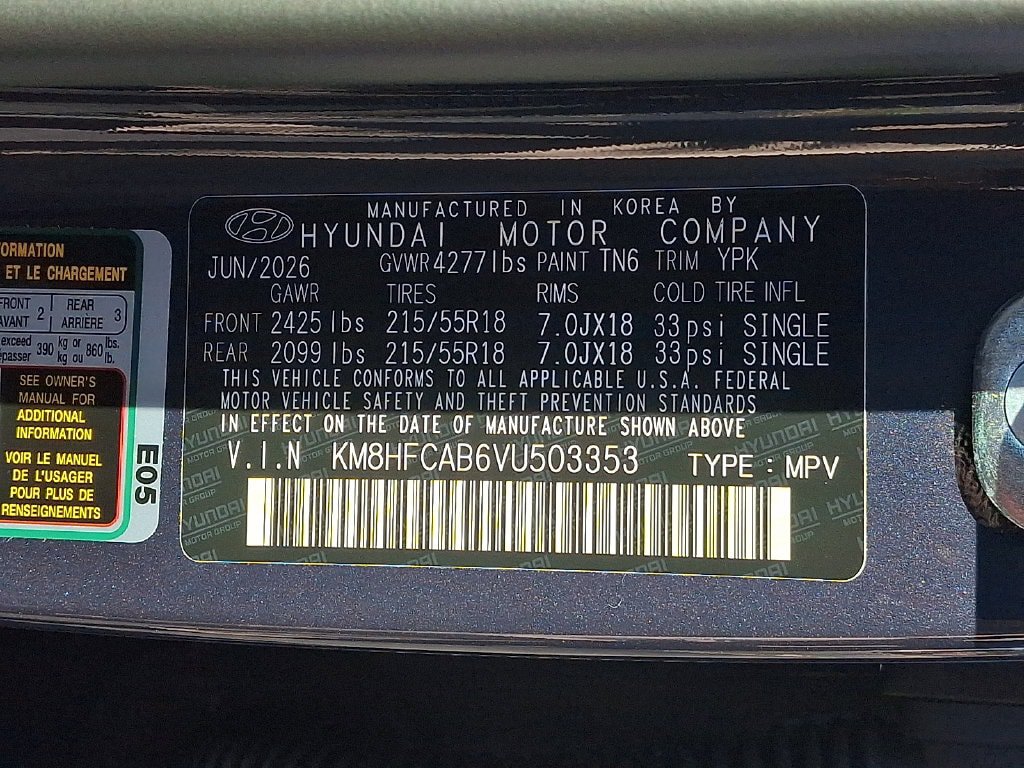 New 2027 Hyundai Kona SEL Sport AWD/4WD image 17