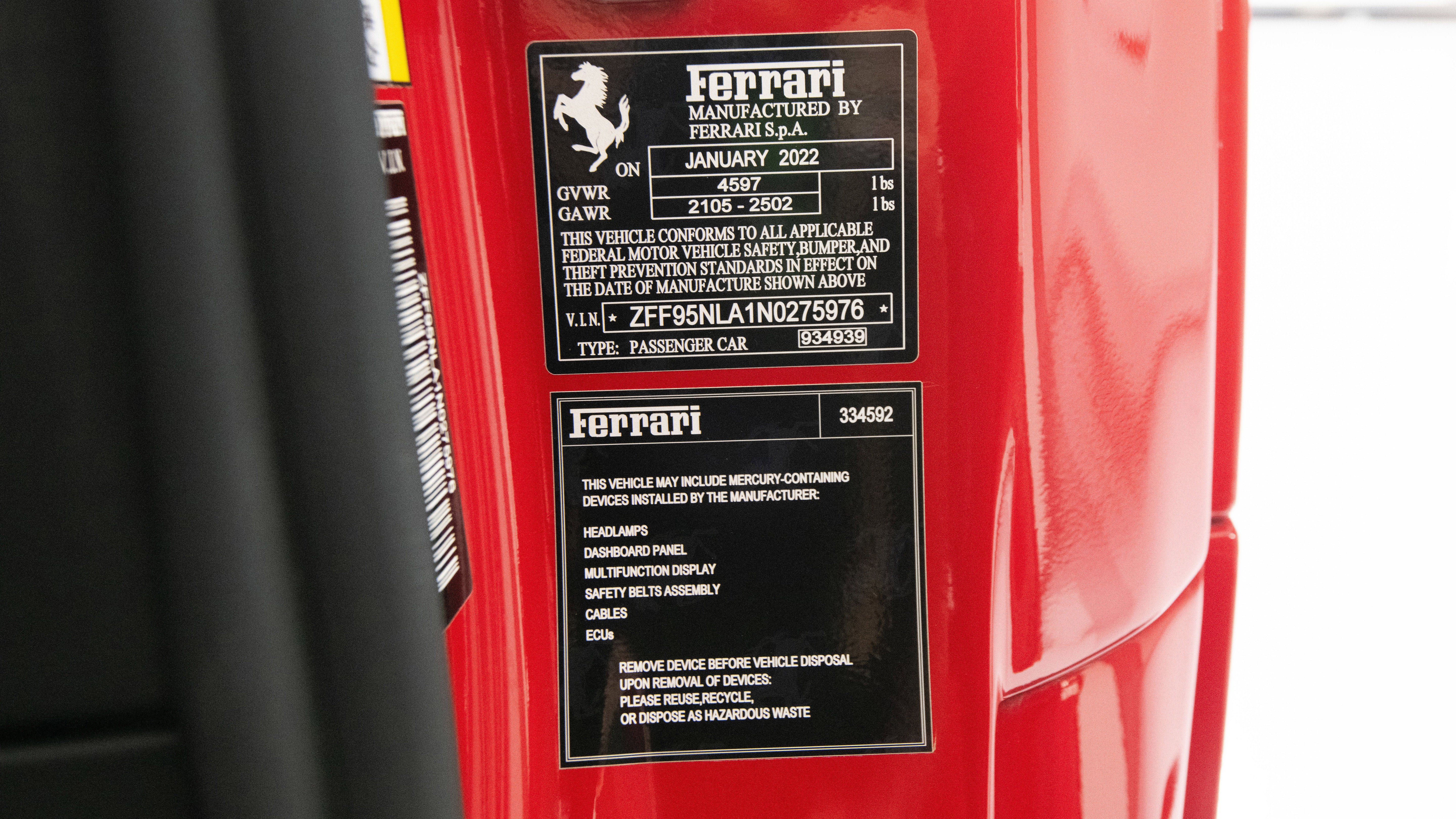 Certified 2022 Ferrari SF90 Stradale AWD/4WD image 55