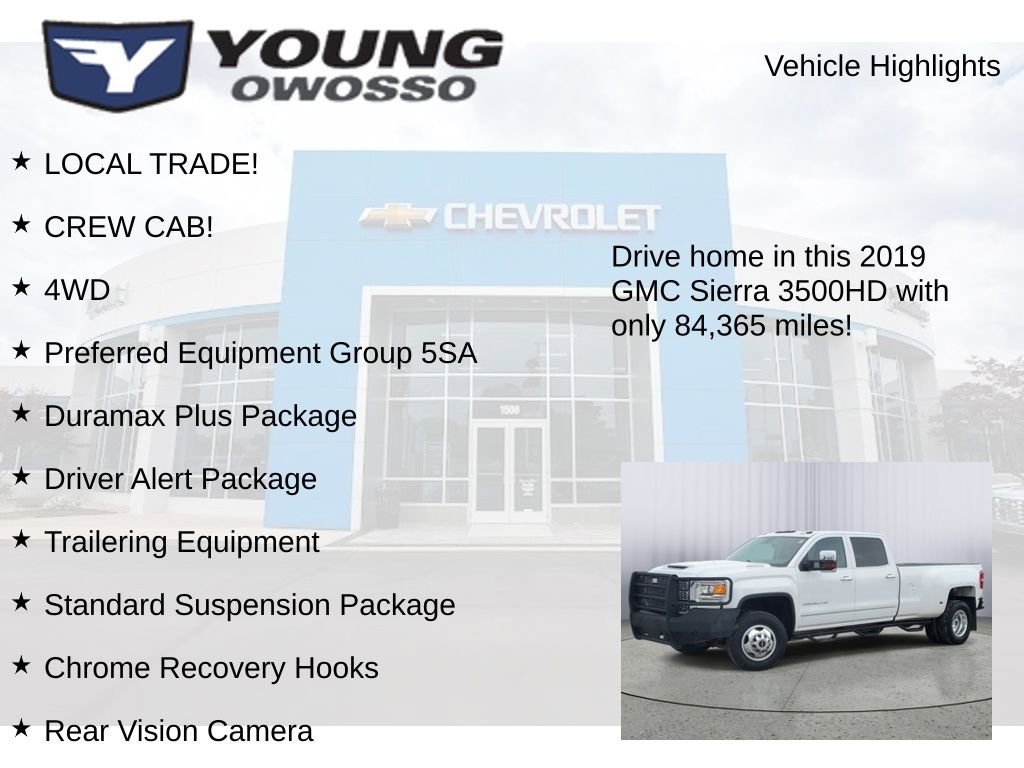 Used 2019 GMC Sierra 3500 Denali w/ Duramax Plus Package image 8