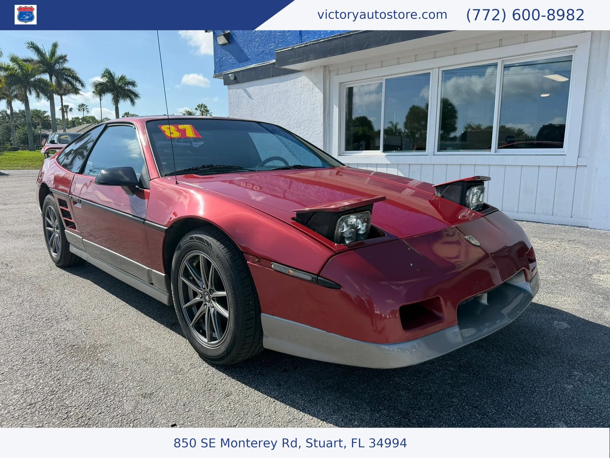 Used 1987 Pontiac Fiero GT RWD image 1