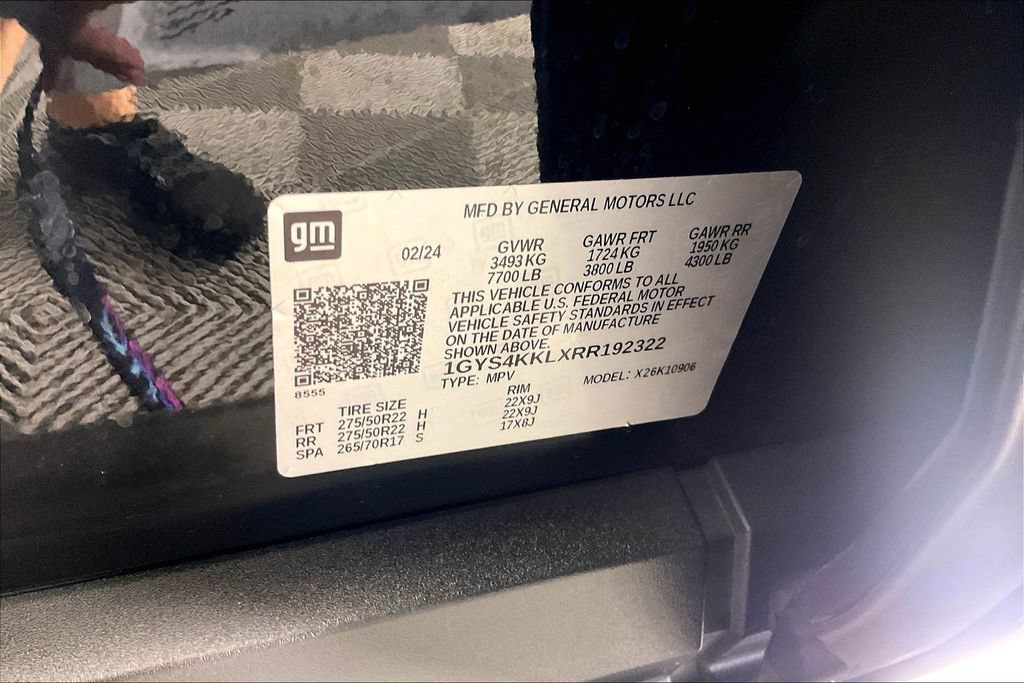 Used 2024 Cadillac Escalade ESV Premium Luxury AWD/4WD image 40