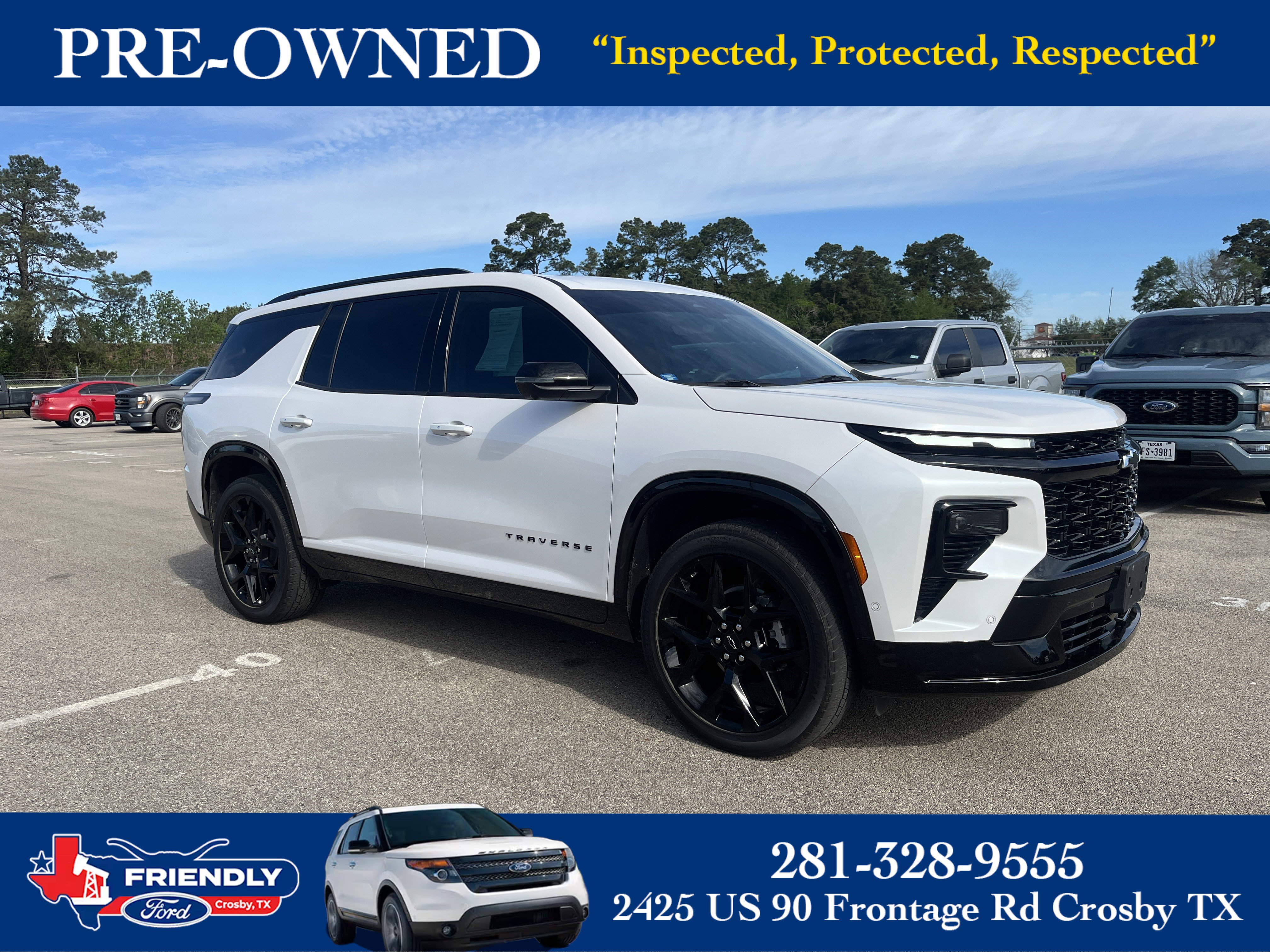 Used 2024 Chevrolet Traverse RS