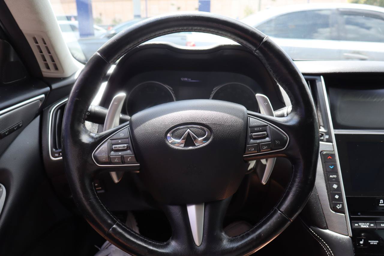 Used 2016 INFINITI Q50 3.0t Premium w/ 3.0T Premium Plus Package RWD image 21