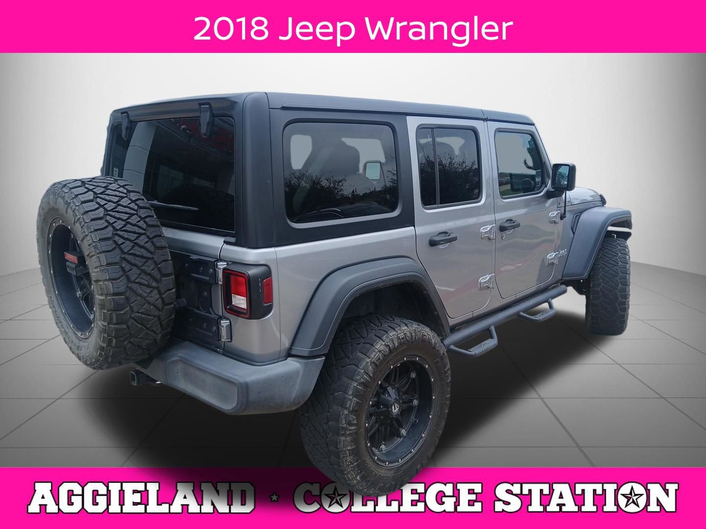 Used 2018 Jeep Wrangler Unlimited Sport S AWD/4WD image 2