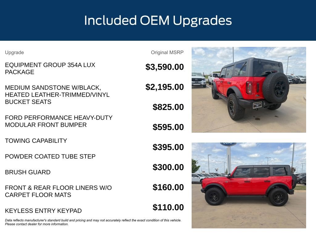 Used 2022 Ford Bronco Wildtrak image 11