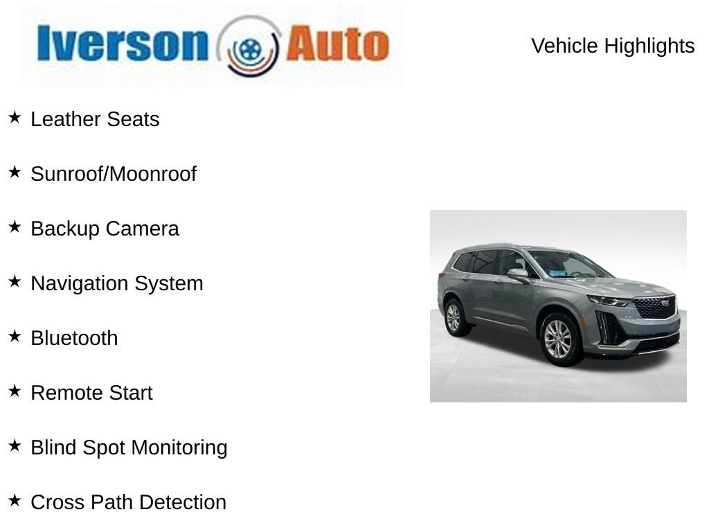 Used 2024 Cadillac XT6 Luxury w/ LPO, Floor Liner Package AWD/4WD image 2