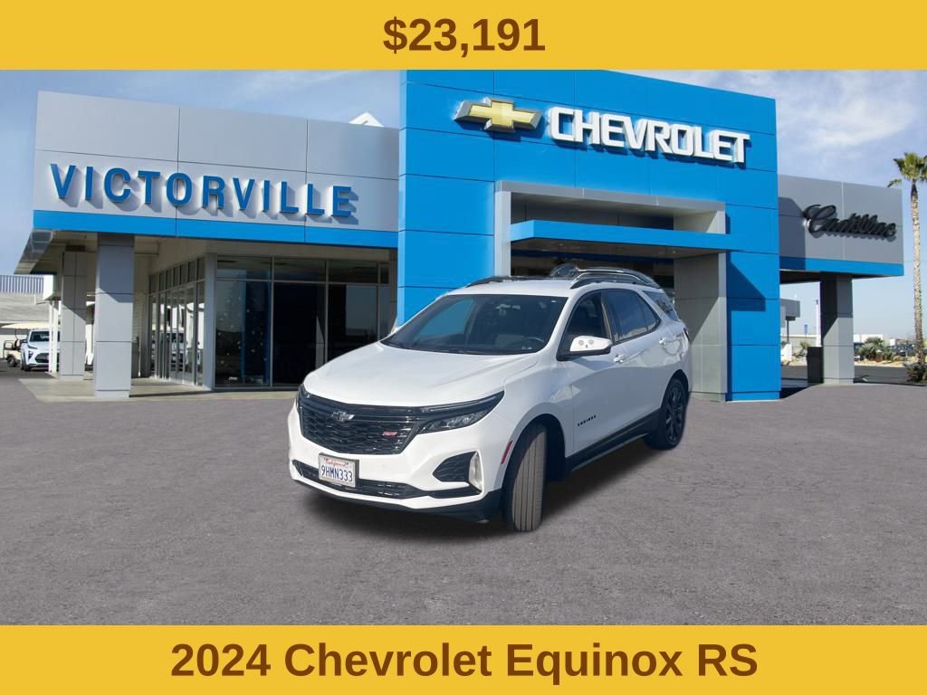 Certified 2024 Chevrolet Equinox RS image 2