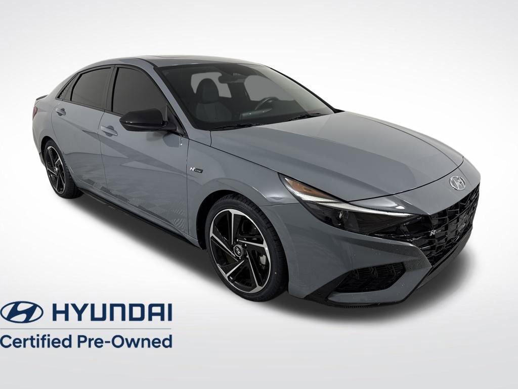 Certified 2023 Hyundai Elantra N Line image 1