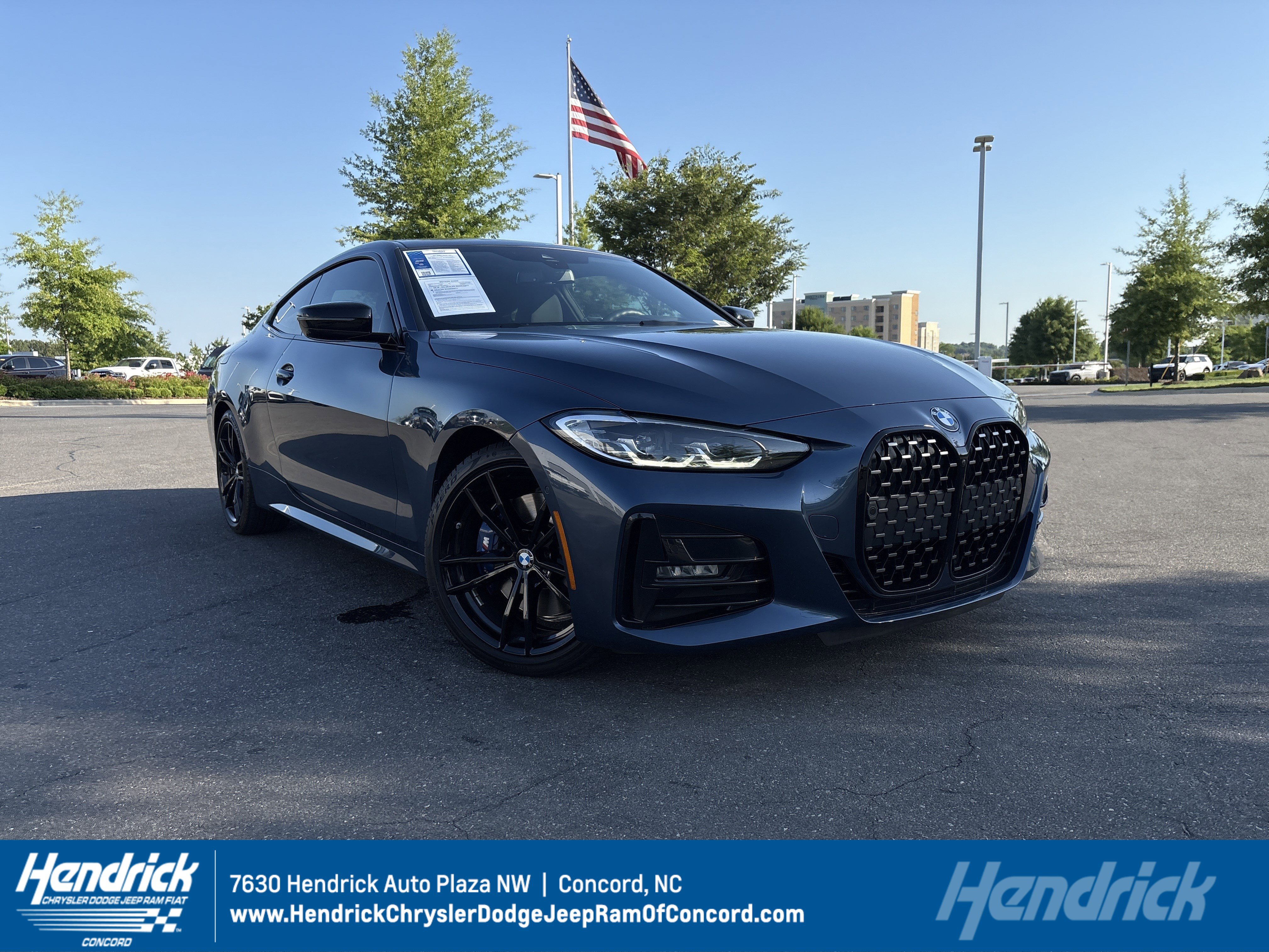 Used 2021 BMW 430i Coupe w/ M Sport Package RWD image 1