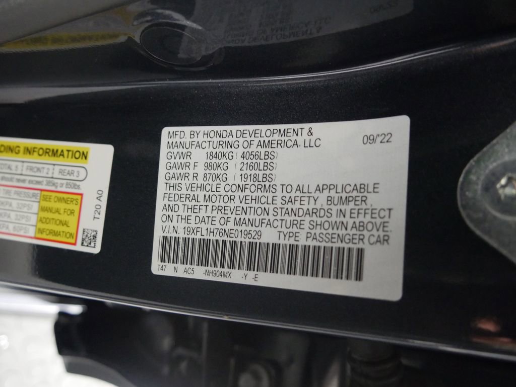 Used 2022 Honda Civic EX-L image 18