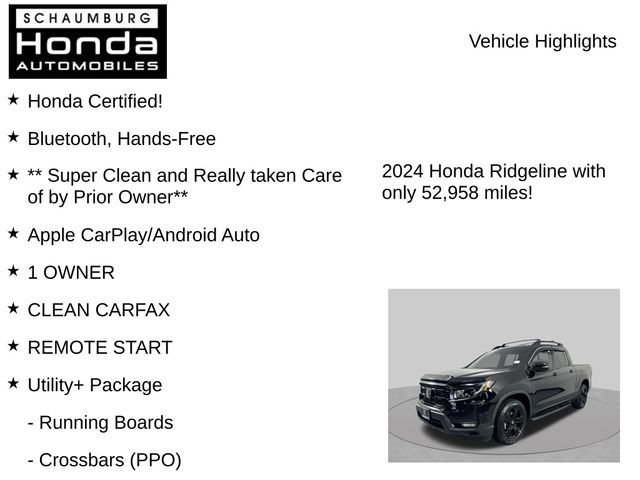 Certified 2024 Honda Ridgeline Black Edition image 14