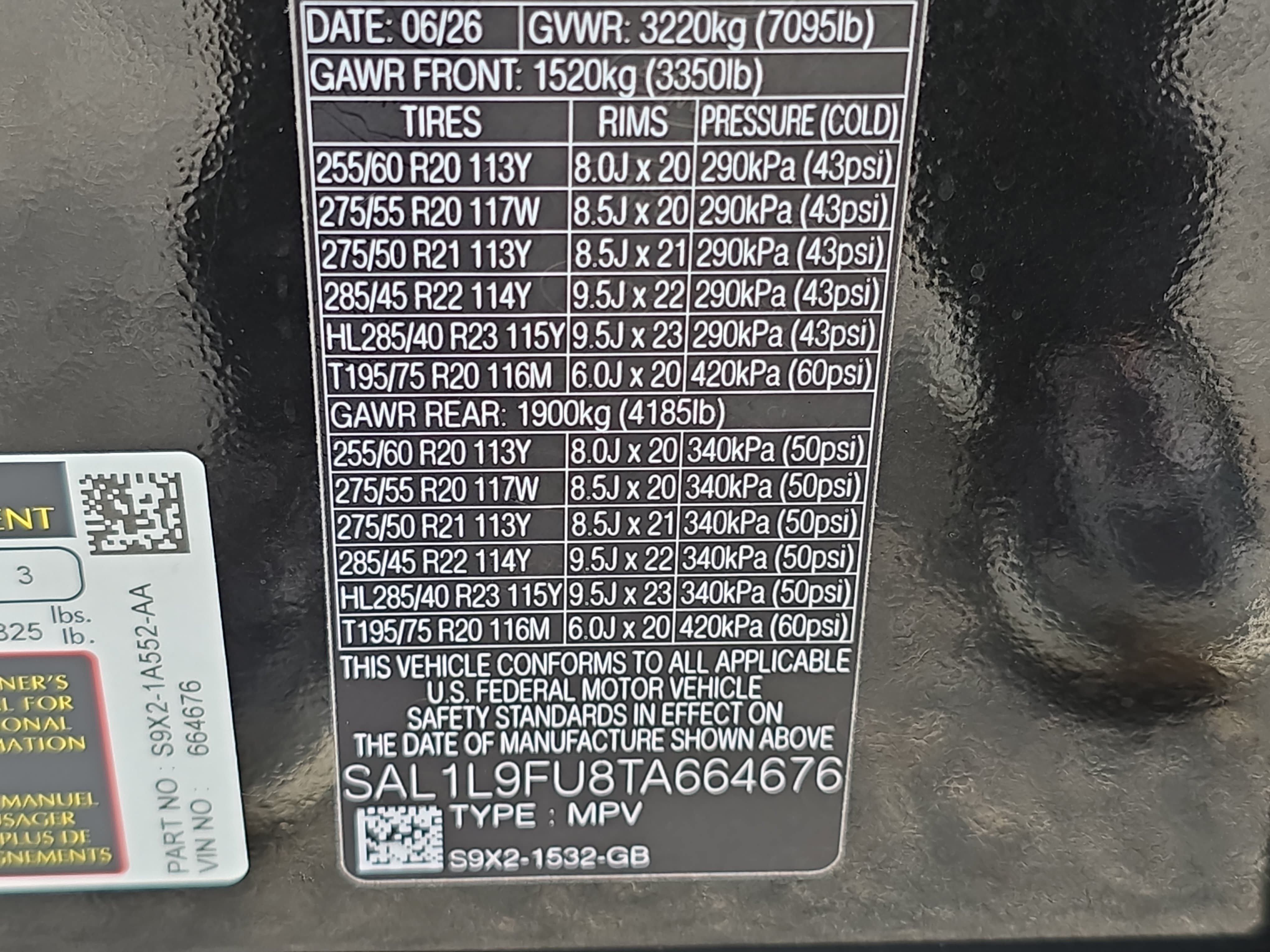 New 2026 Land Rover Range Rover Sport Dynamic SE AWD/4WD image 36