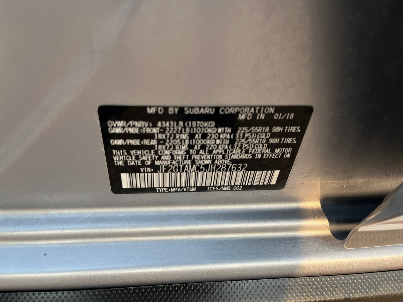 Used 2018 Subaru Crosstrek 2.0i Limited AWD/4WD image 25