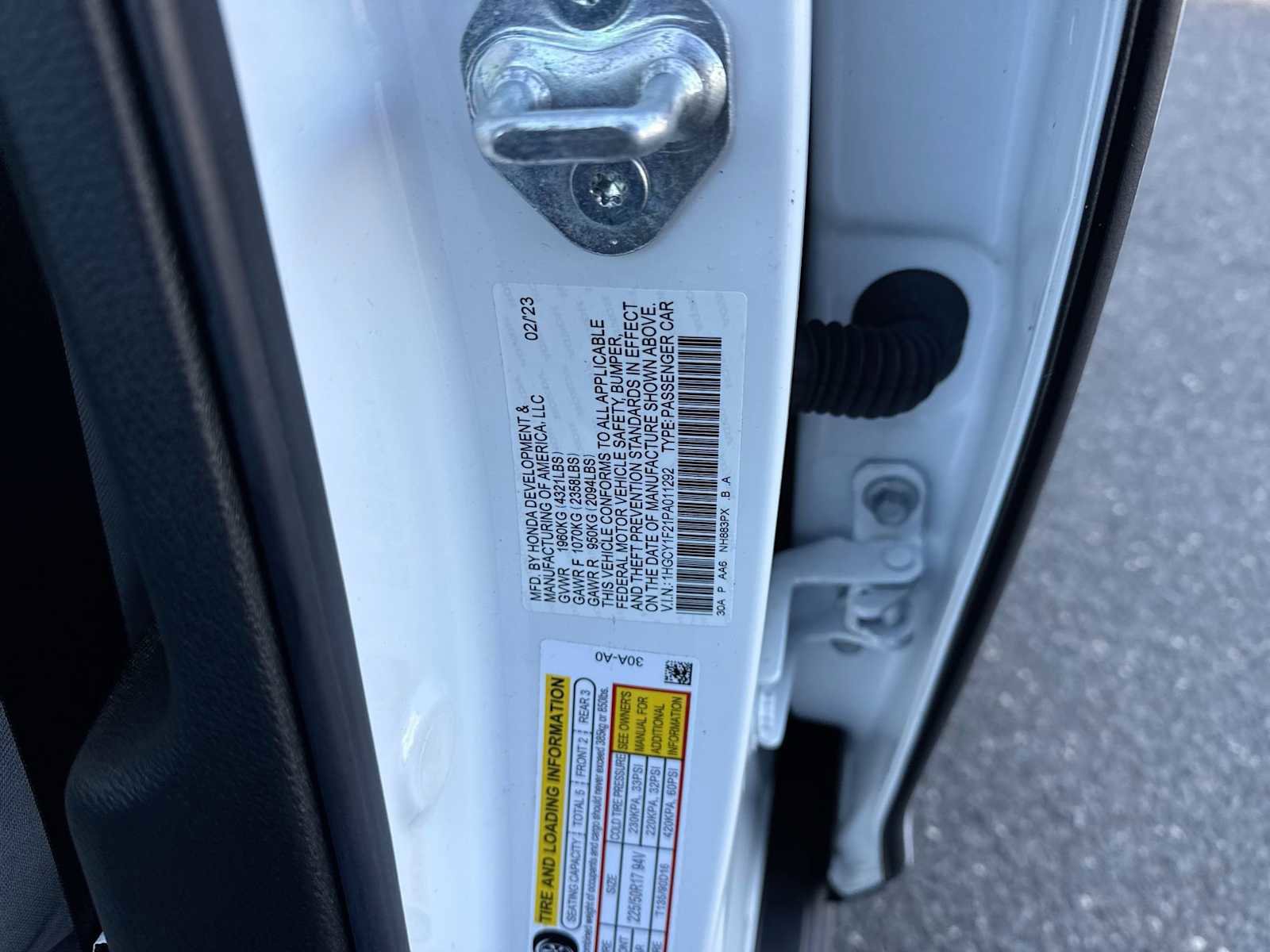 Certified 2023 Honda Accord LX image 33