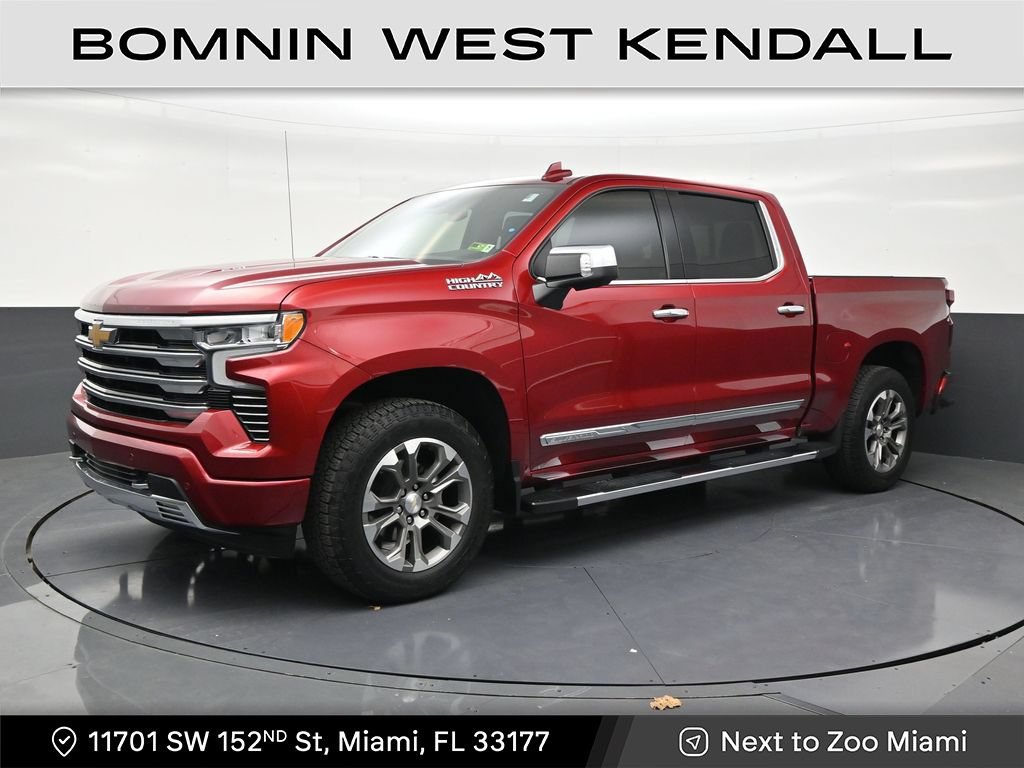 Used 2024 Chevrolet Silverado 1500 High Country w/ Z71 Off-Road Package AWD/4WD image 1