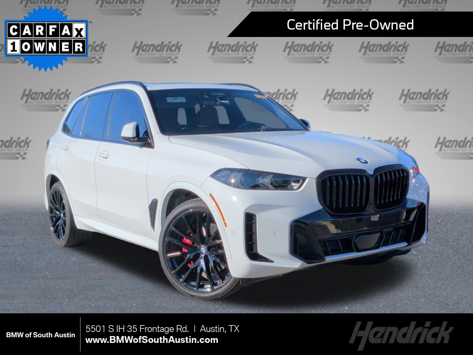 Certified 2025 BMW X5 xDrive40i w/ M Sport Package image 1