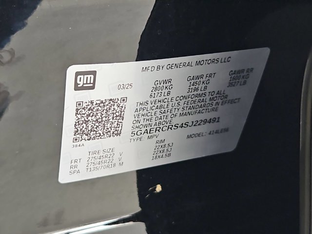 Certified 2025 Buick Enclave Avenir w/ LPO, All-Weather Package FWD image 34