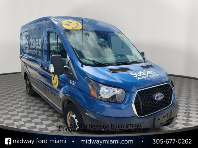 Certified 2021 Ford Transit 150 Medium Roof w/ Load Area Protection Package
