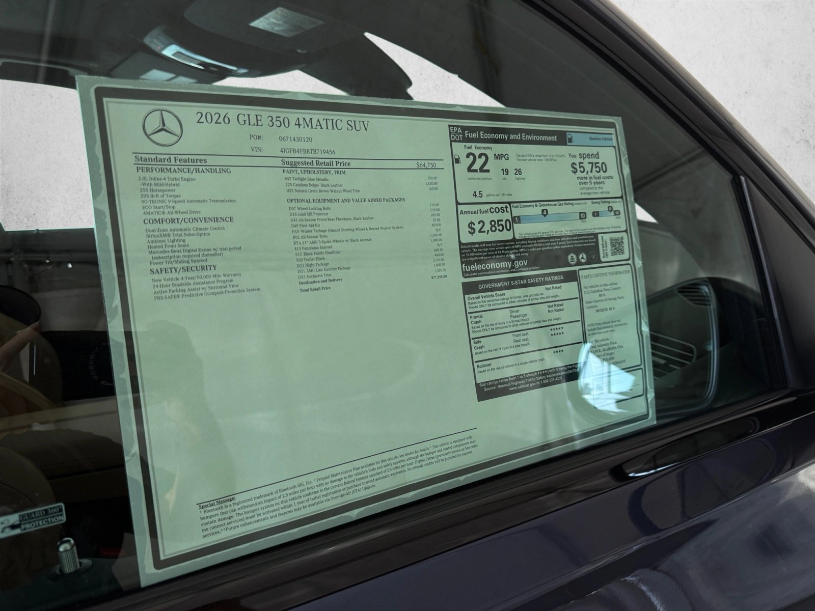 New 2026 Mercedes-Benz GLE 350 4MATIC image 19