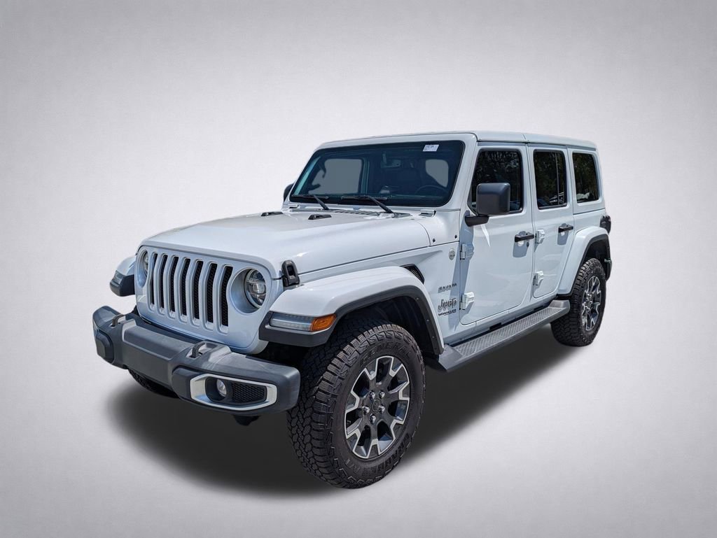 Used 2022 Jeep Wrangler Unlimited Sahara w/ LED Lighting Group AWD/4WD image 8