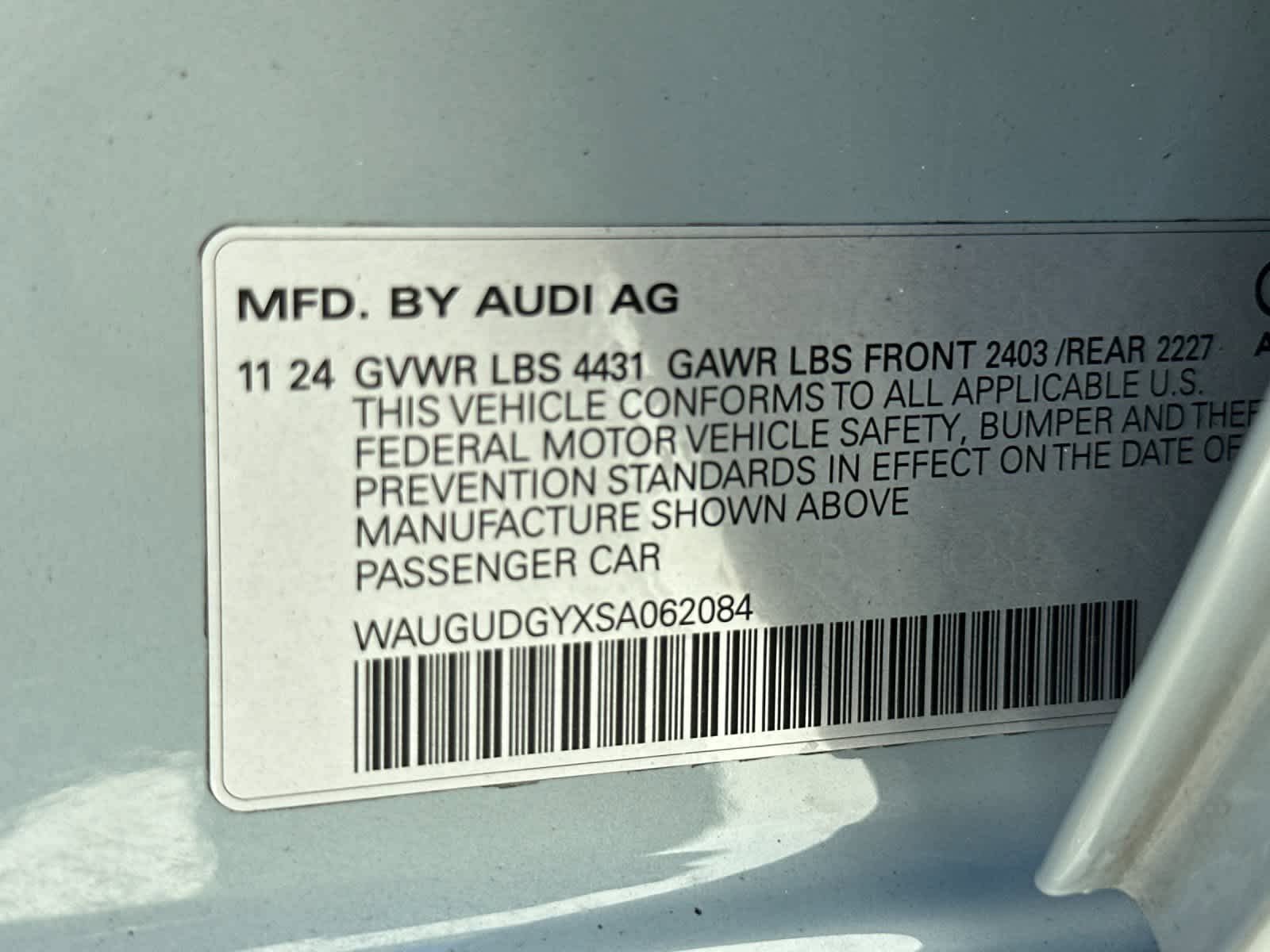 Certified 2025 Audi A3 2.0T Premium w/ Black Optic Package AWD/4WD image 43