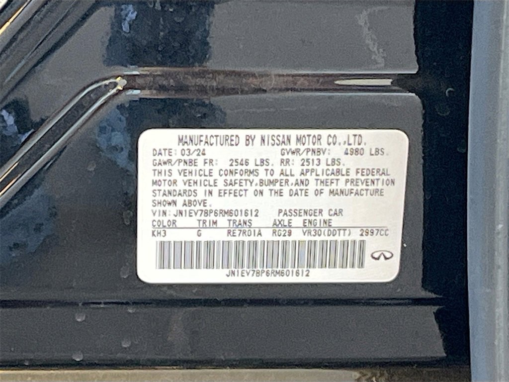 Used 2024 INFINITI Q50 Luxe w/ Cargo Package image 32