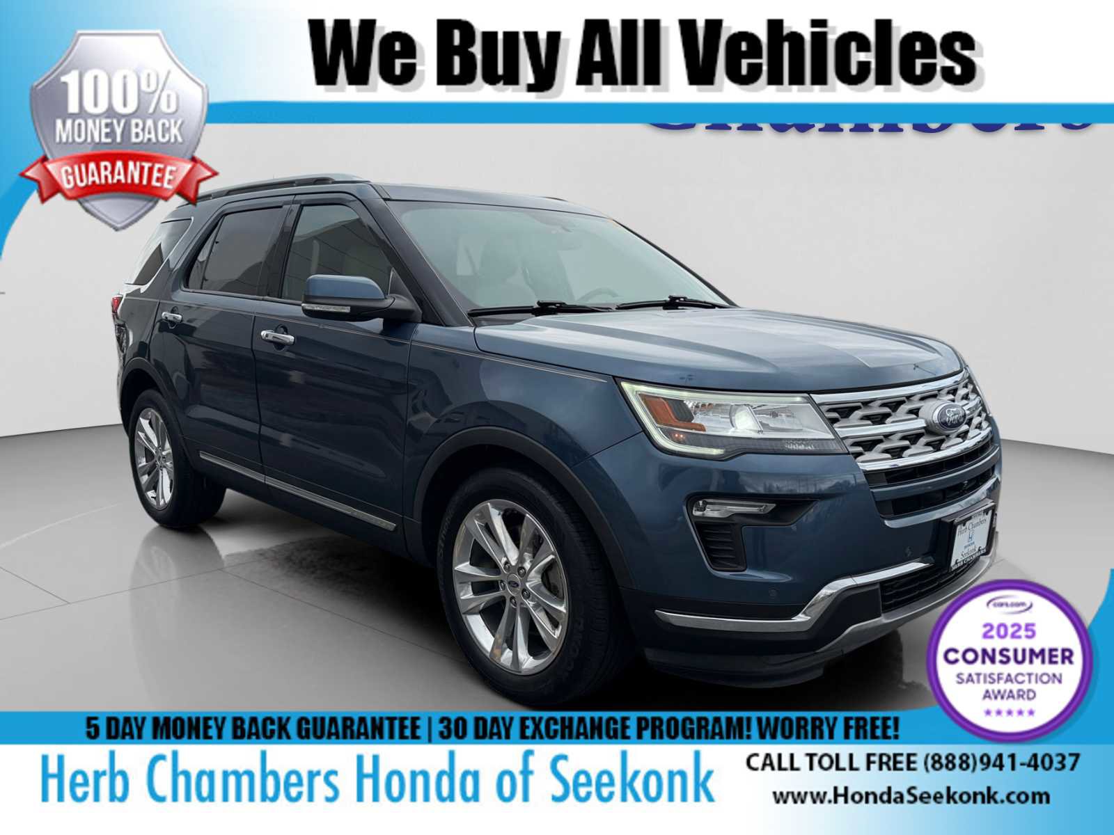 Used 2018 Ford Explorer Limited image 1