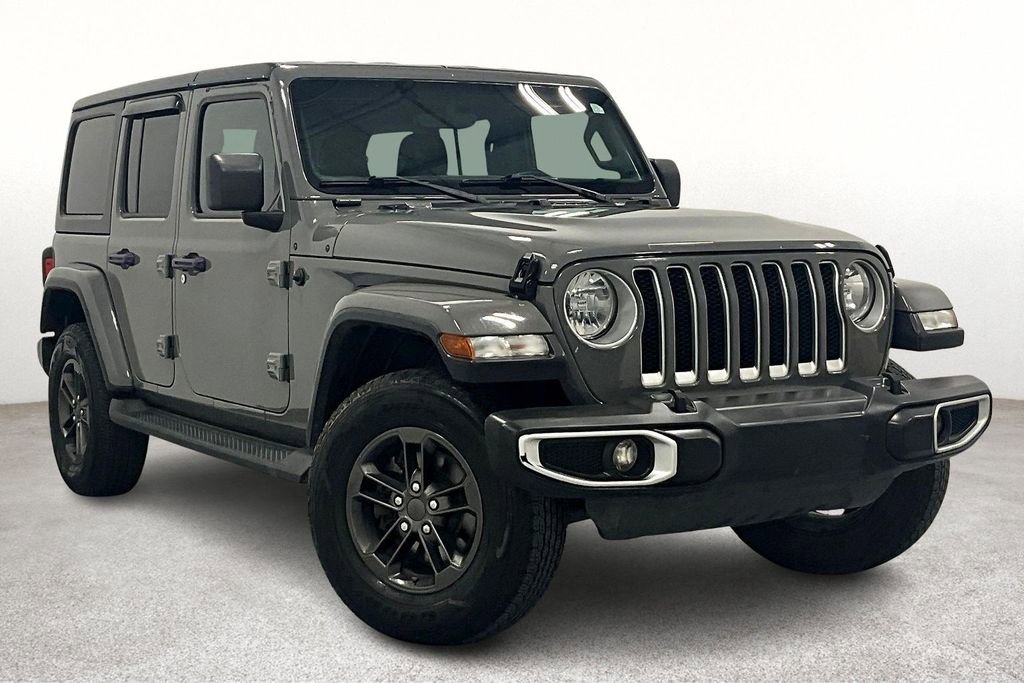 Used 2020 Jeep Wrangler Unlimited Sahara AWD/4WD image 1