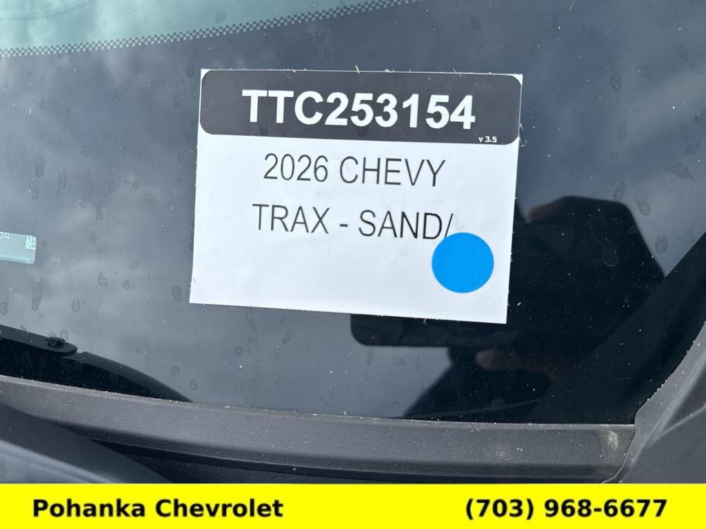 New 2026 Chevrolet Trax RS w/ Sunroof Package FWD image 32