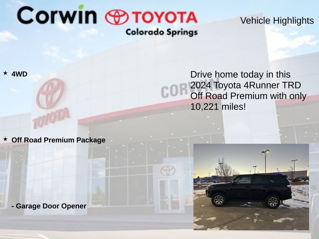 Used 2024 Toyota 4Runner TRD Off-Road Premium image 6
