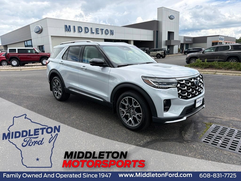 Certified 2025 Ford Explorer Platinum w/ Ultimate Package